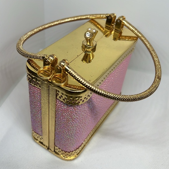 Vintage Colleen Lopez Pink Handbag - Picture 5 of 14
